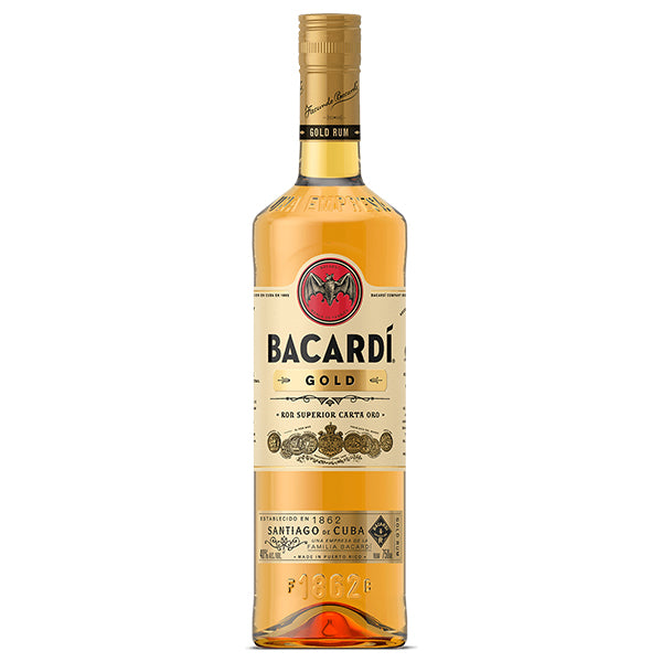 Bacardi Gold Rum 80 Proof – Lago Country Wine And Spirits