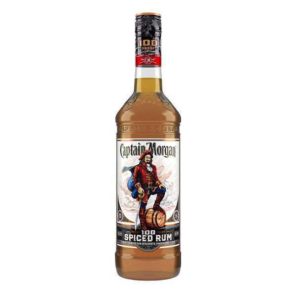 Captain Morgan 100 Proof Spiced Rum - 750ml