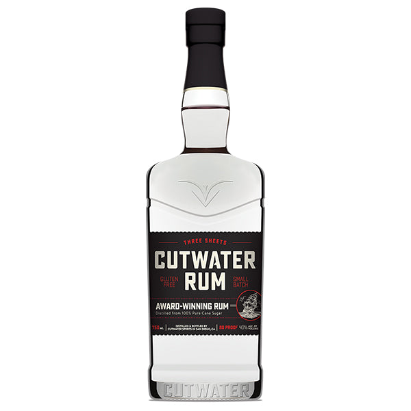 Cutwater Spiced Three Sheets Rum - 750ml