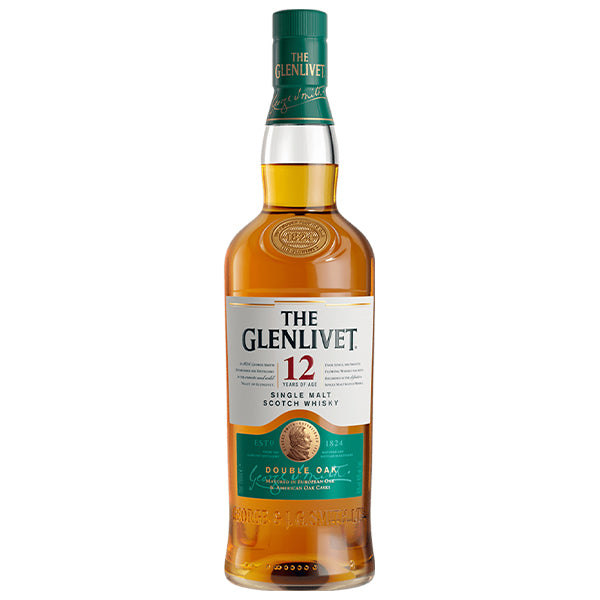 Glenlivet 12 Year Double Oak Scotch - 750ml