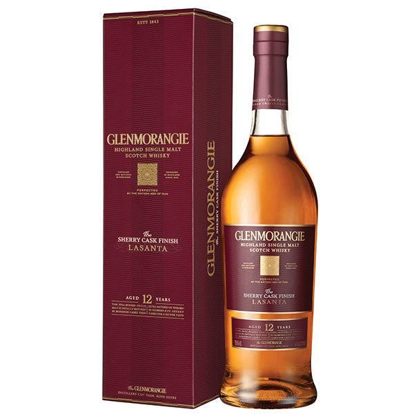 Glenmorangie Lasanta 12 Yr Single Malt Scotch Whisky - 750ml – Lago Country  Wine And Spirits