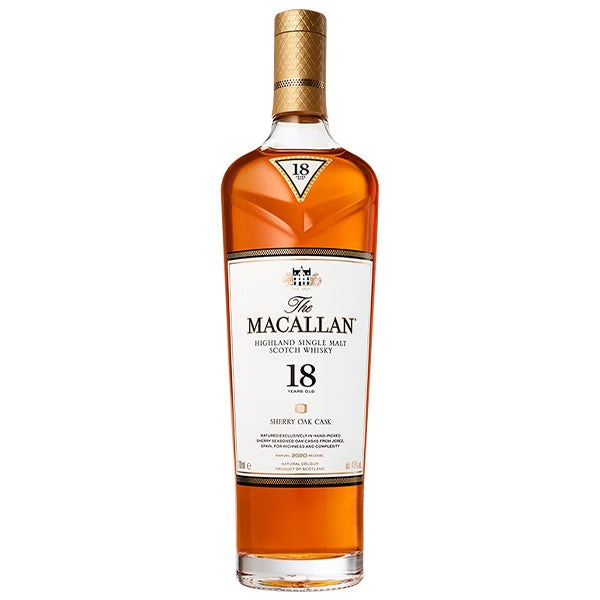 Macallan 18 Year Sherry Oak Scotch Whiskey - 750ml – Lago Country