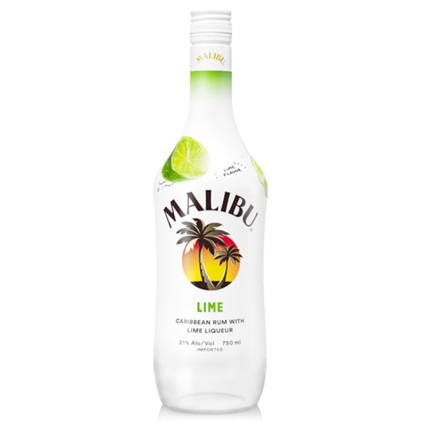 Malibu Lime Rum - 750ml