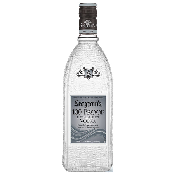 Seagram's Platinum Vodka 100 Proof - 750ml