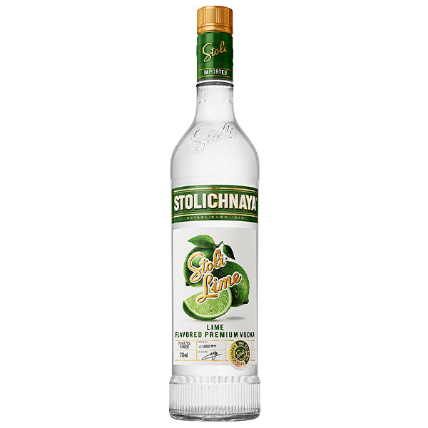 Stolichnaya Vodka Lime - 750ml