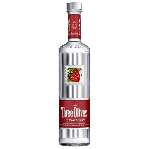 Three Olives Strawberry Vodka - 750ml